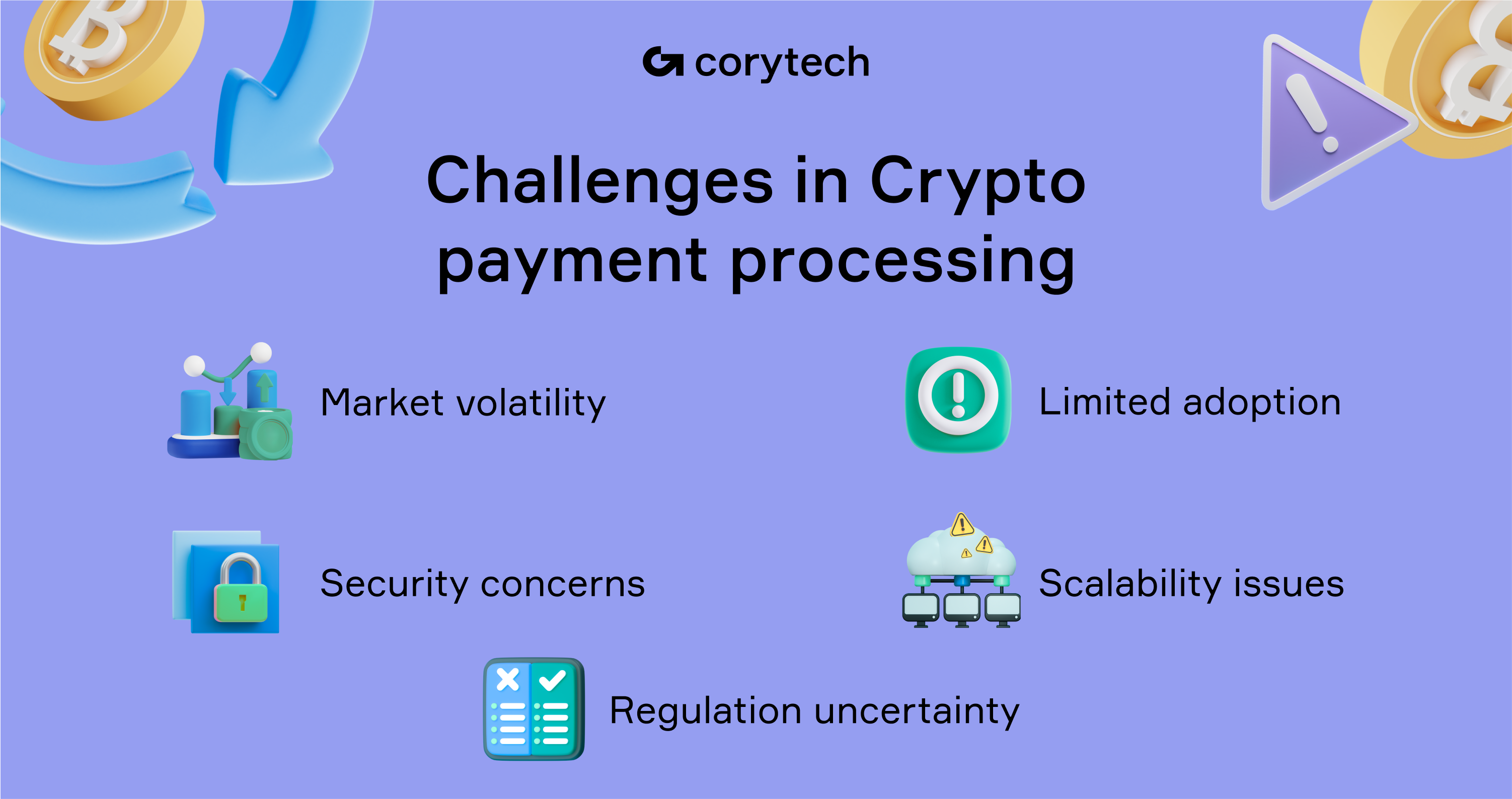 Advantages of Crypto Payment Processing · Corytech